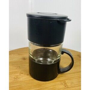 ENJOY Coffee cup with Filter Net used for Coffee Black Tea Woo Loon Tea, Etc.
